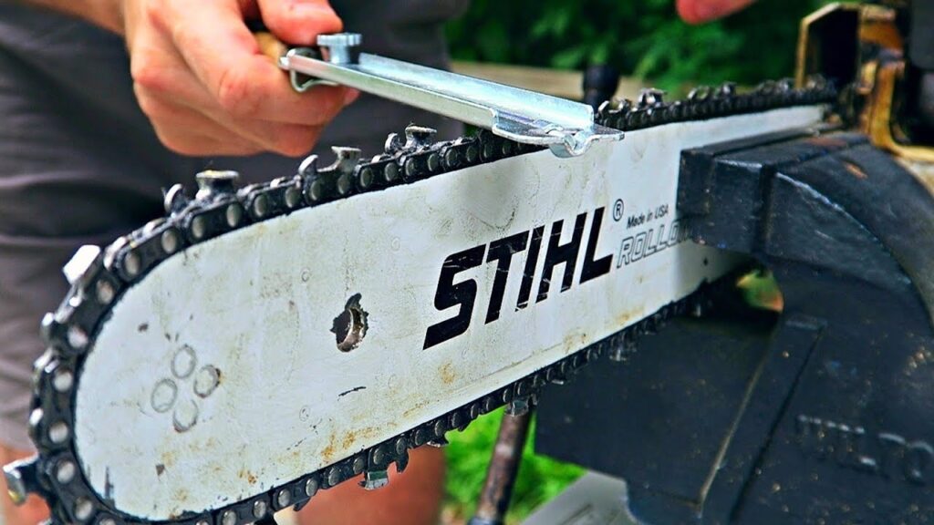 How To Sharpen Chainsaw Chain