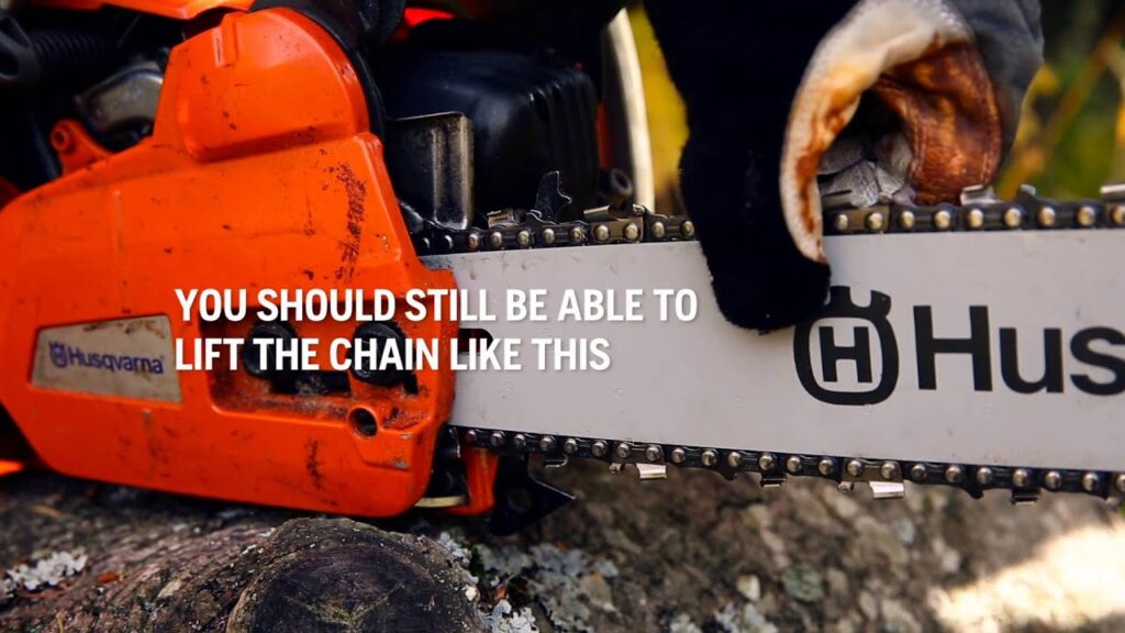 How To Tension Chainsaw Chain